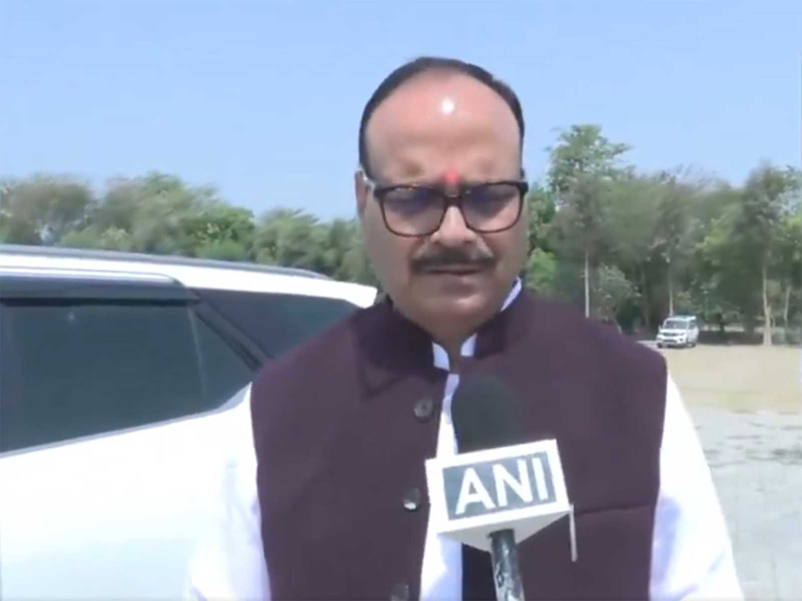  Uttar Pradesh Deputy Chief Minister Brajesh Pathak (Photo/ANI)