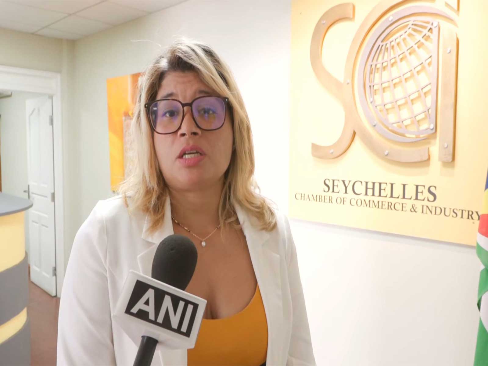  Secretary General, Seychelles Chamber of Commerce and Industry (SCCI),  Iouana Pillay (Photo/ANI)