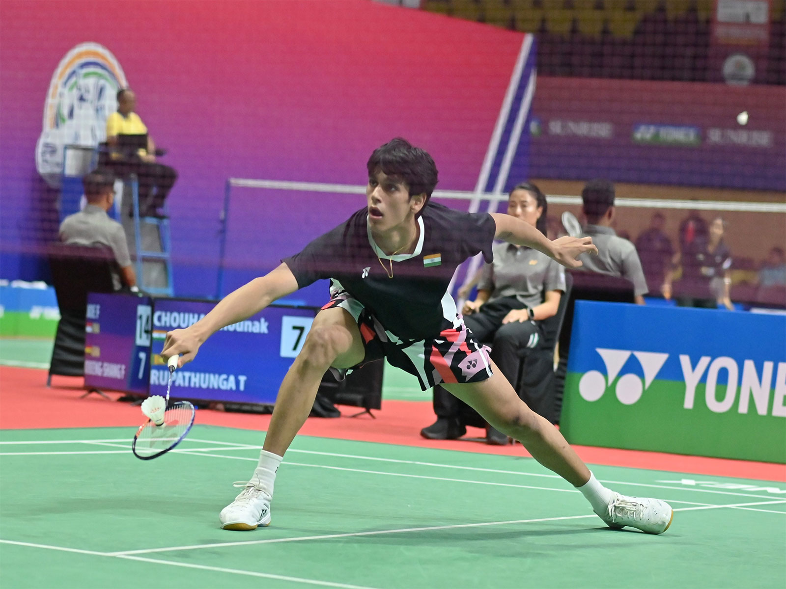 Rounak Chouhan in action (File Photo/BAI)