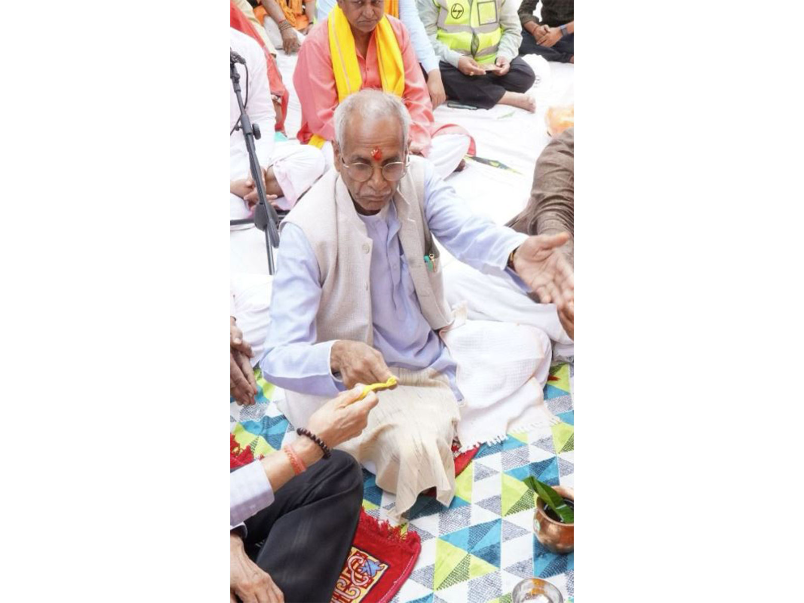 Ram Janmabhoomi Teerth Kshetra General Secretary Champat Rai (Photo/@ChampatRaiVHP)