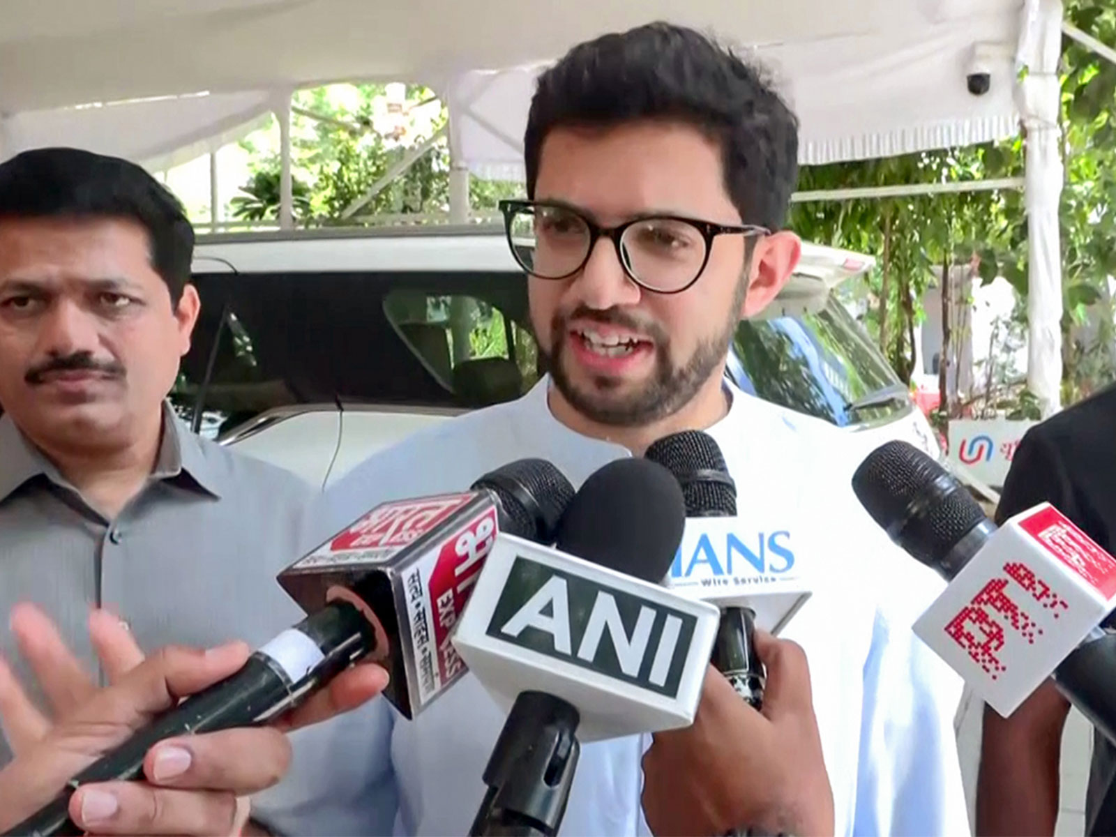 Shiv Sena (UBT) leader Aaditya Thackeray (Photo/ANI)