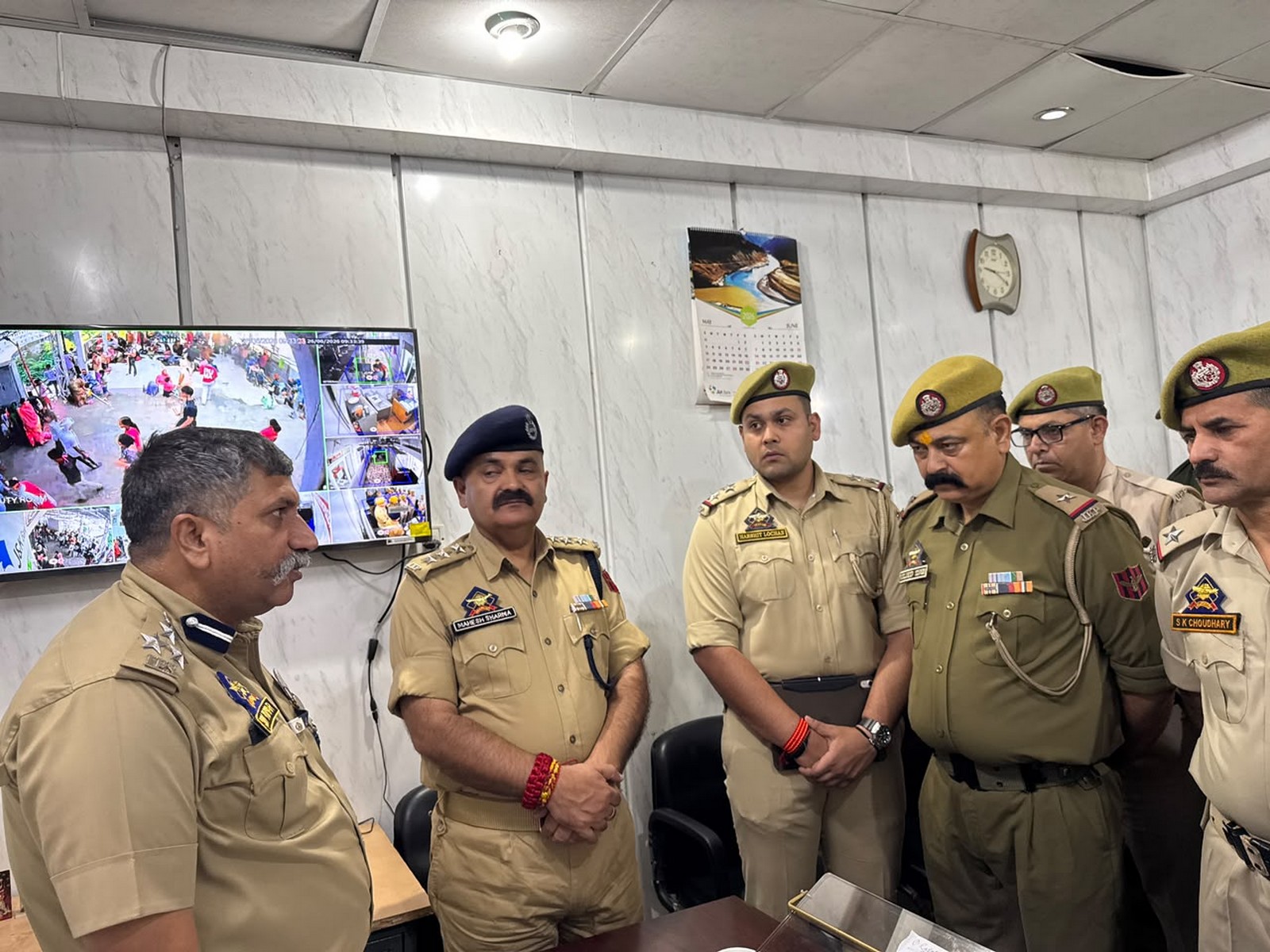 DIG Udhampur-Reasi Range chairs security review meeting for Vaishno Devi Yatra (Photo/ANI)