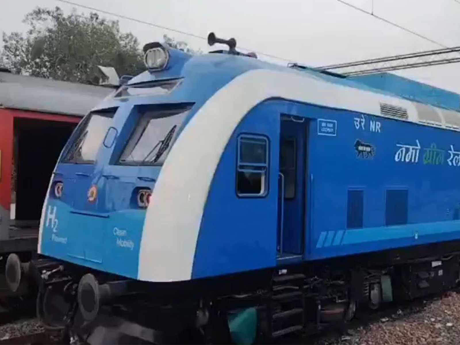Hydrogen Train trial conducted between Delhi and Jind (Photo/Indian Railways)