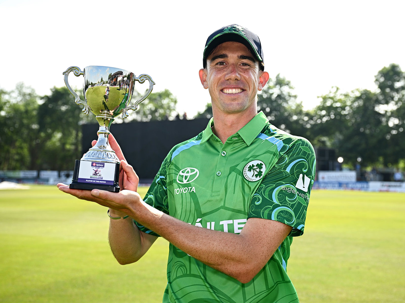 Ireland pacer Matthew Hollard. (Photo: X/ @cricketireland)