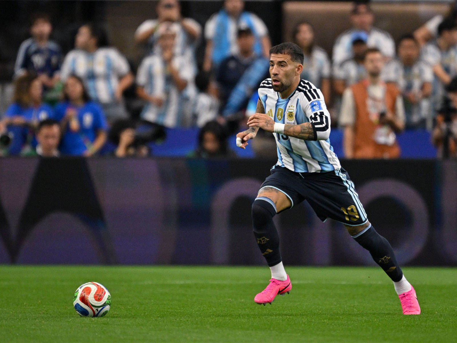 Argentina defender Cristian Romero. (Photo: IMAGN IMAGES via Reuters)