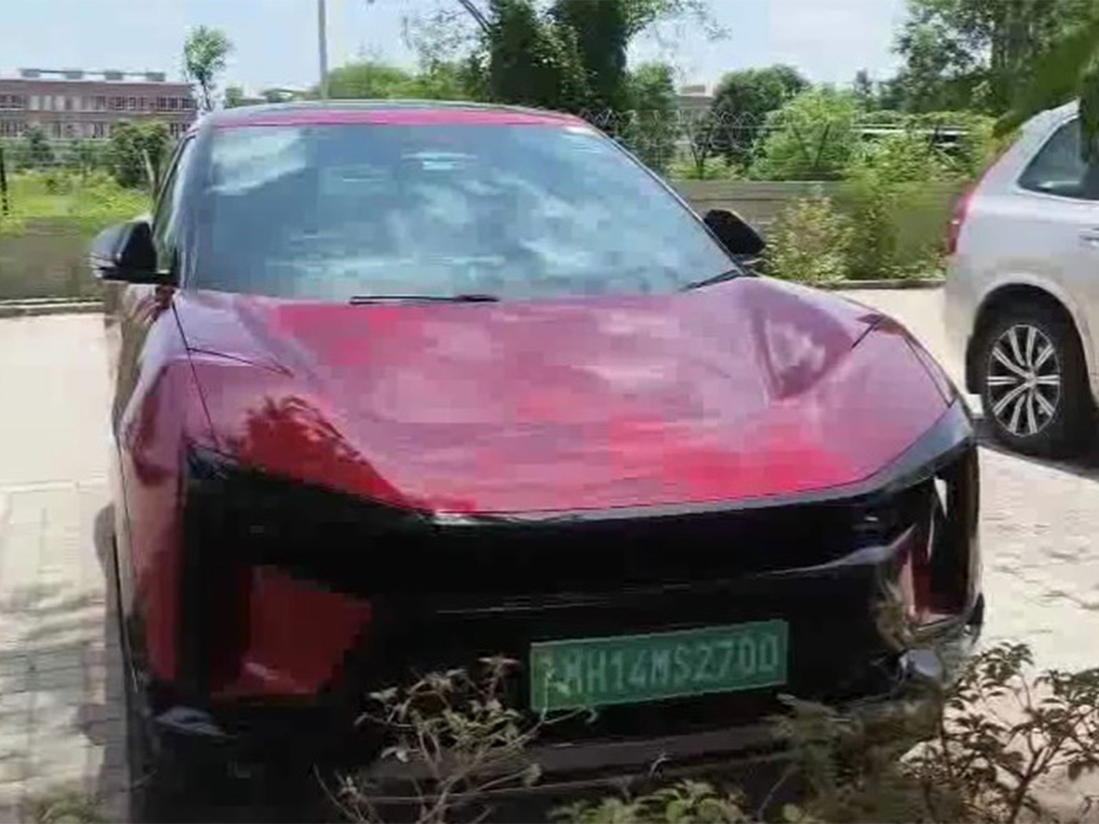 Electric car used by Ketan Agarwal (Photo/ANI)