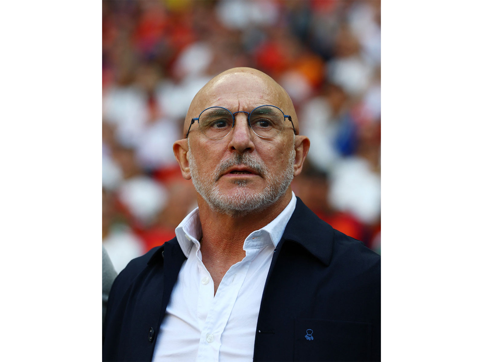 Spain coach Luis De La Fuente before the match against Uruguay (Photo: Reuters)