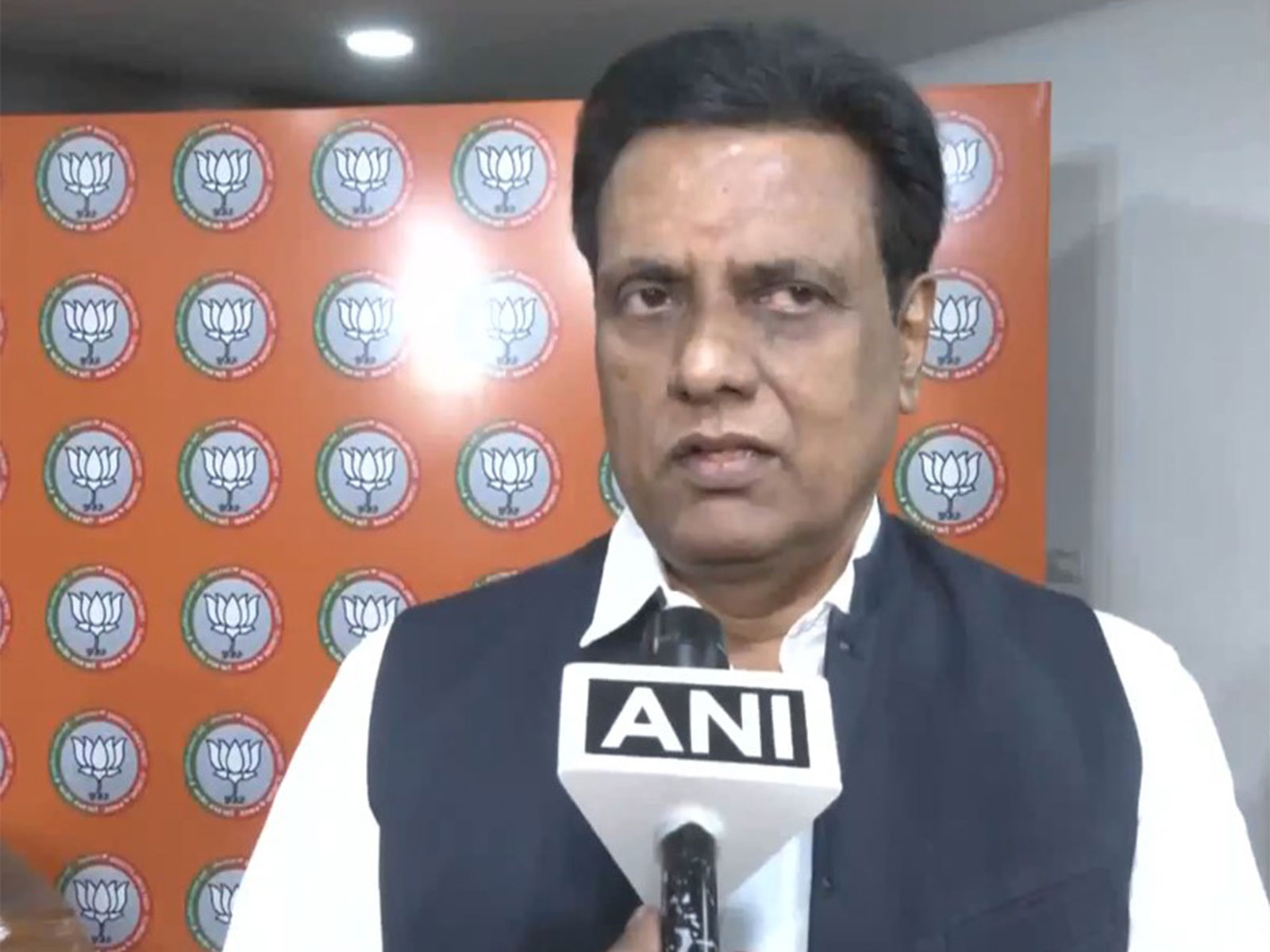 Telangana BJP spokesperson NV Subhash (Photo/ANI)