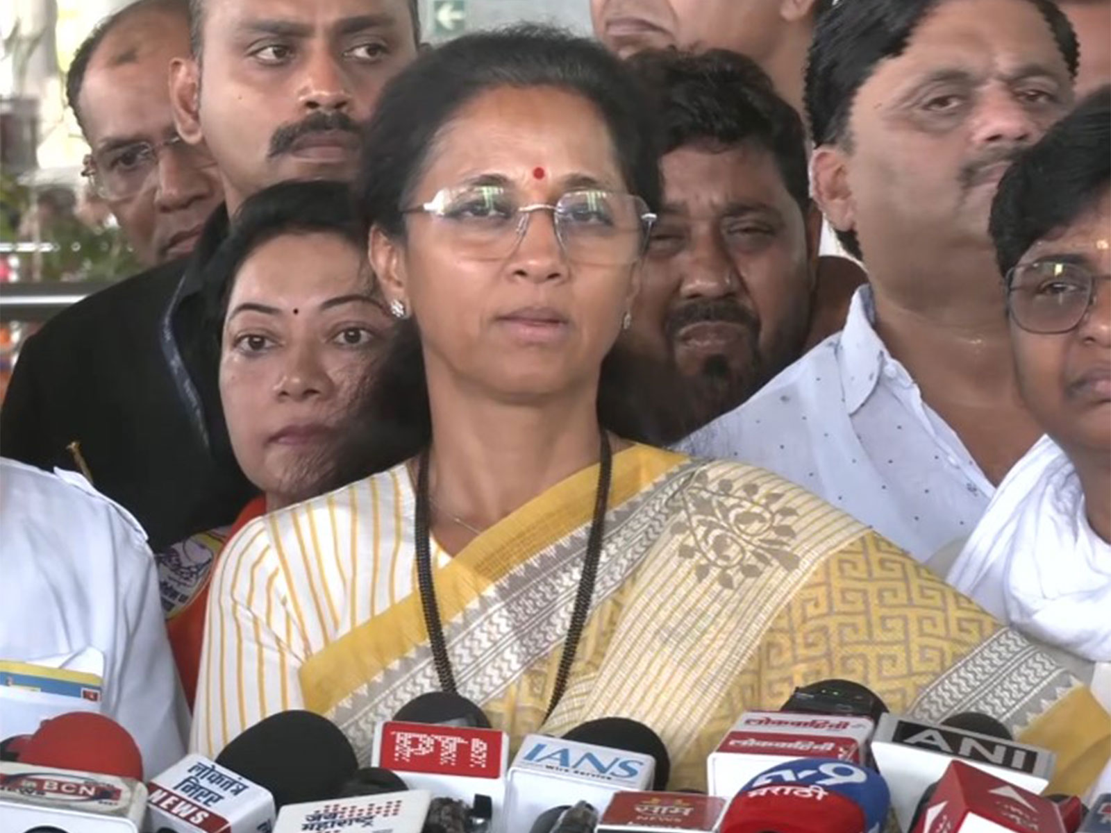 NCP-SC MP Supriya Sule (File Photo/ANI)