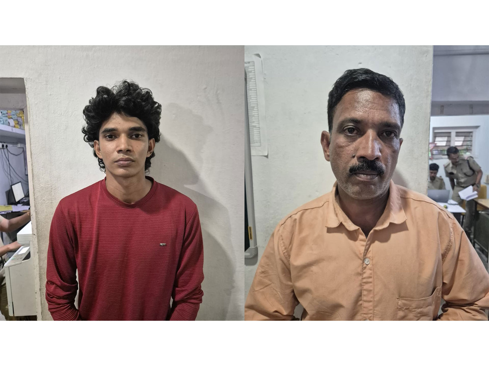 Two of the five arrested (Photo/Vazhikkadavu Police)