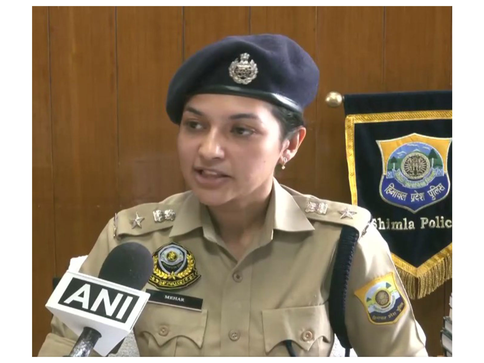 Shimla City SP Mehar Panwar (Photo/ANI)