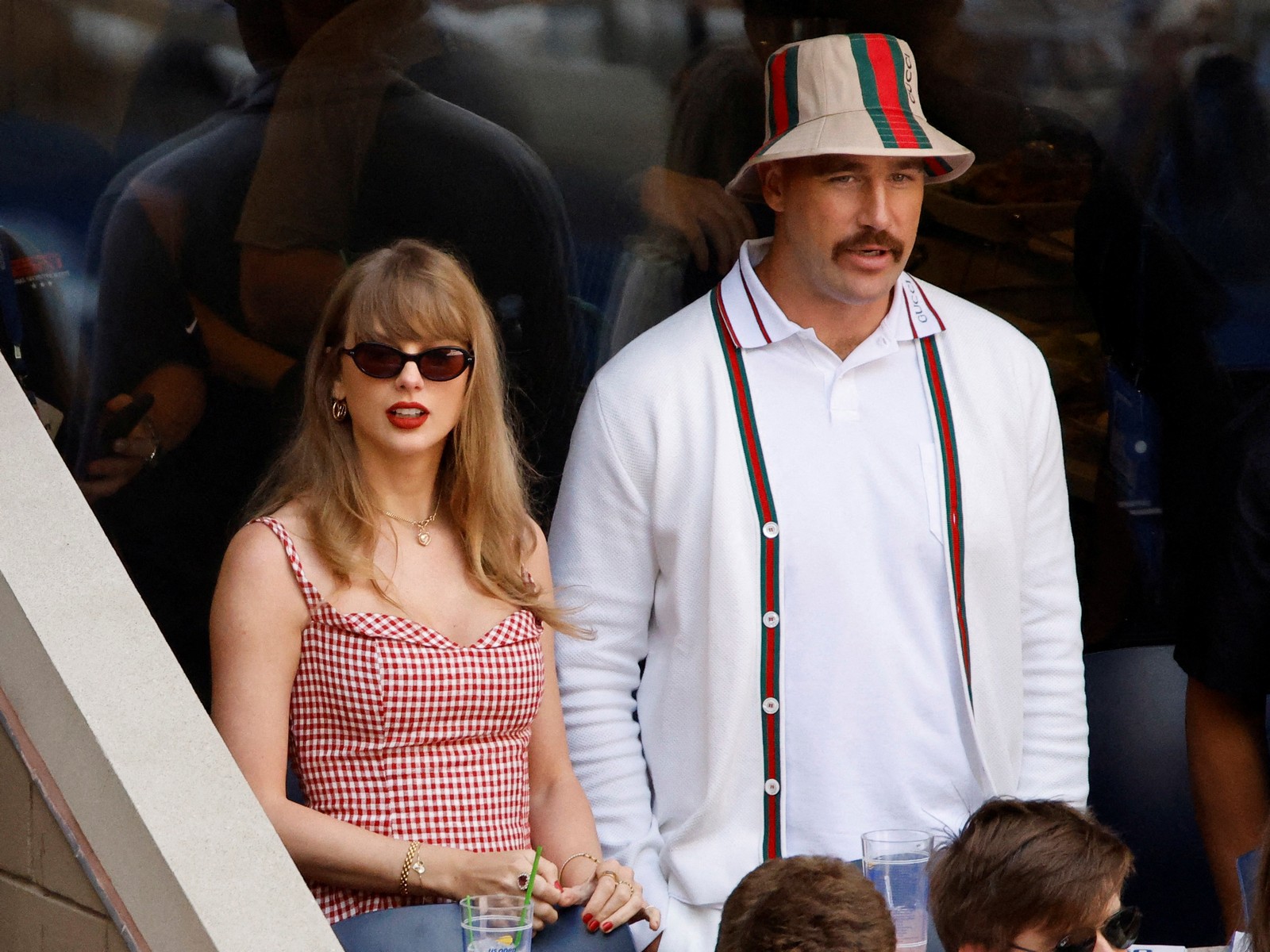 Taylor Swift, Travis Kelce (Photo/Reuters)