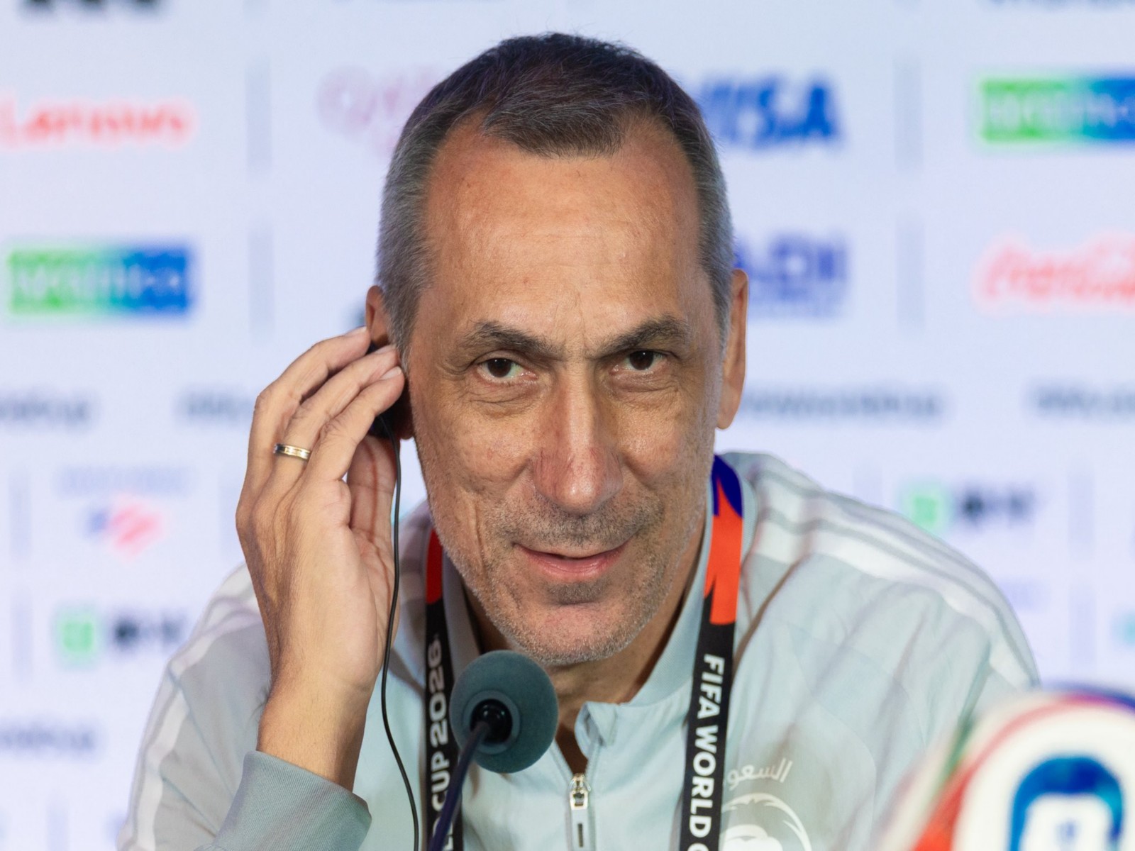 Saudi Arabia head coach Georgios Donis. (Photo: X/ @SaudiNT_EN)