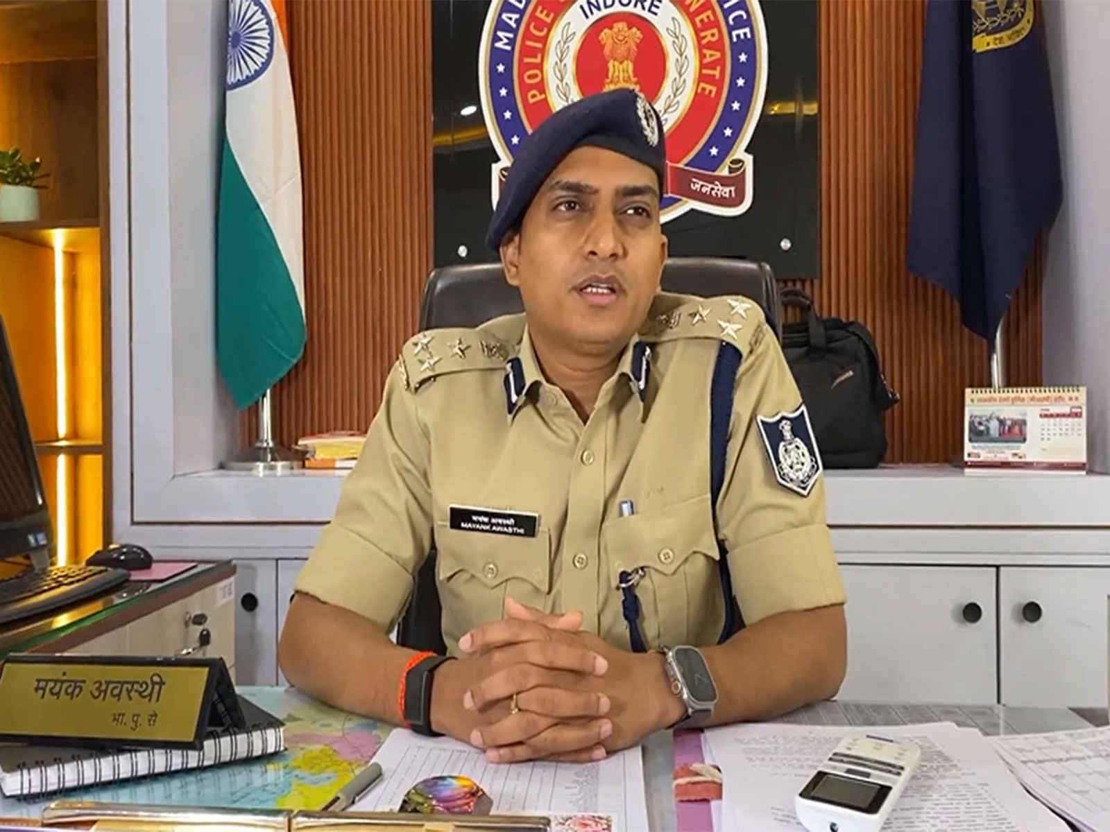 Additional Commissioner of Police, Mayank Awasthi (Photo/ANI)