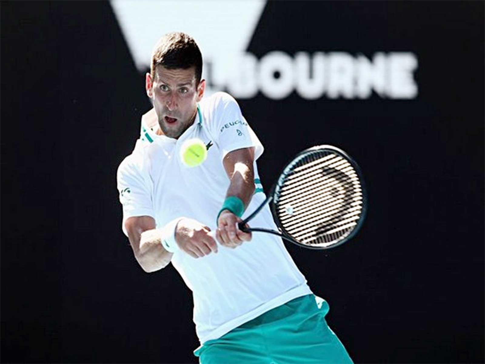 Novak Djokovic. (Photo: ANI)
