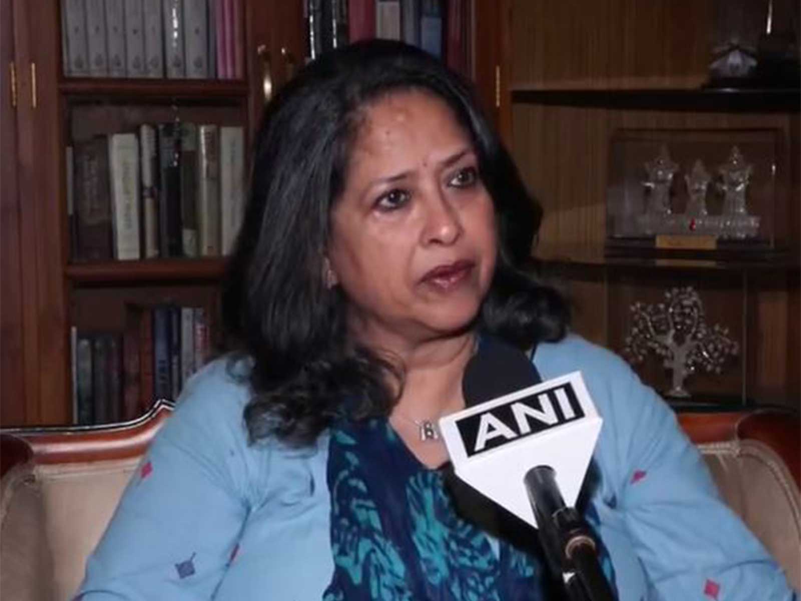 Author & daughter of former President Pranab Mukherjee, Sharmistha Mukherjee (Photo/ANI)