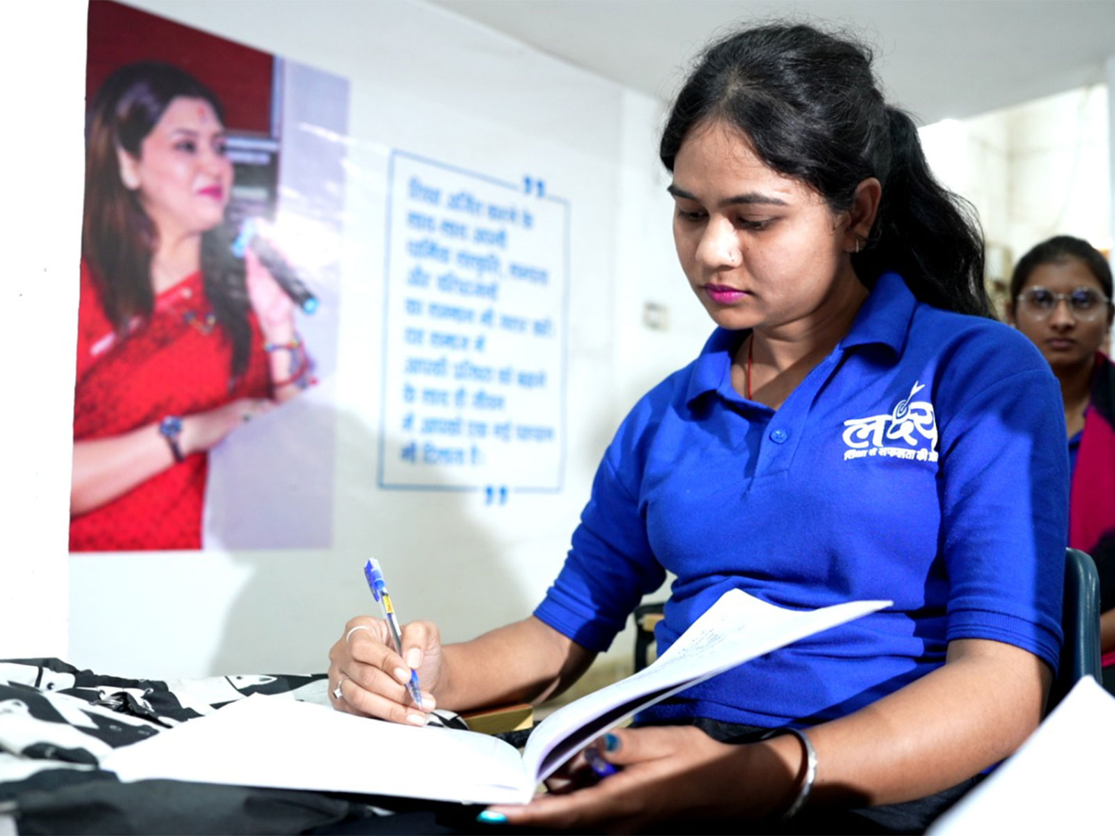 Student at the 'Lakshya' free coaching centre (Photo/ANI)