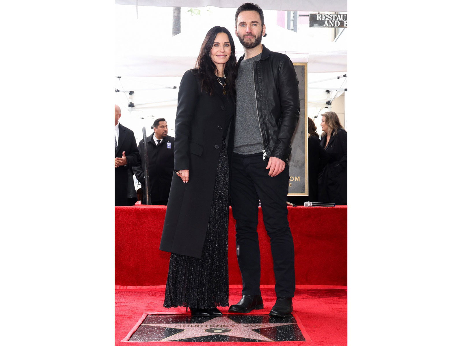 Courteney Cox, Johnny McDaid (Photo/Reuters)
