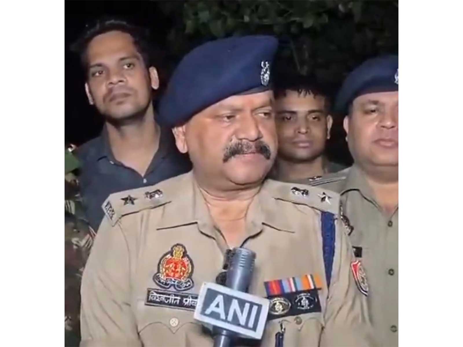 Bahraich SP Vishwajeet Srivastava (Photo/ANI) 