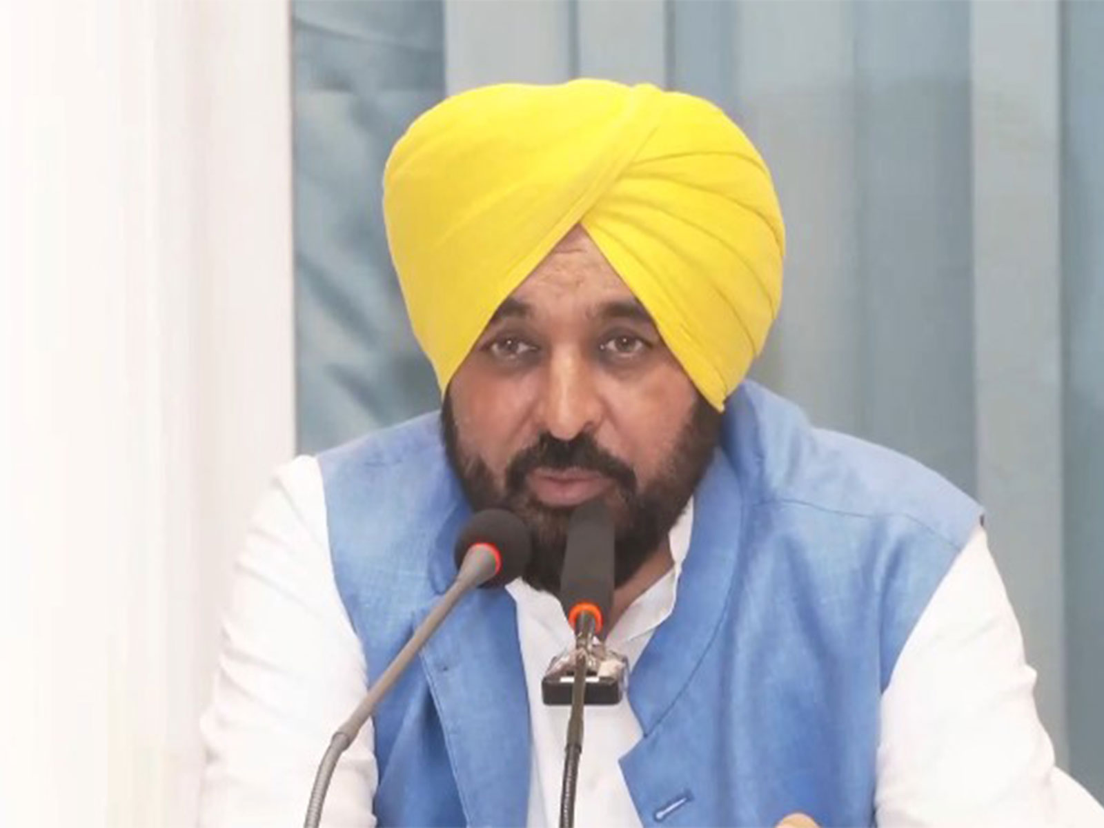 Punjab Chief Minister Bhagwant Mann (Photo/ANI)