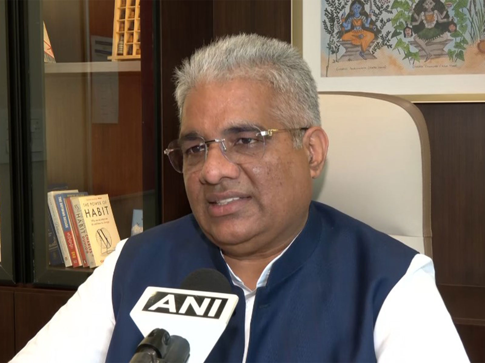 Union Minister for Environment, Forest and Climate Change Bhupender Yadav (Photo/ANI)