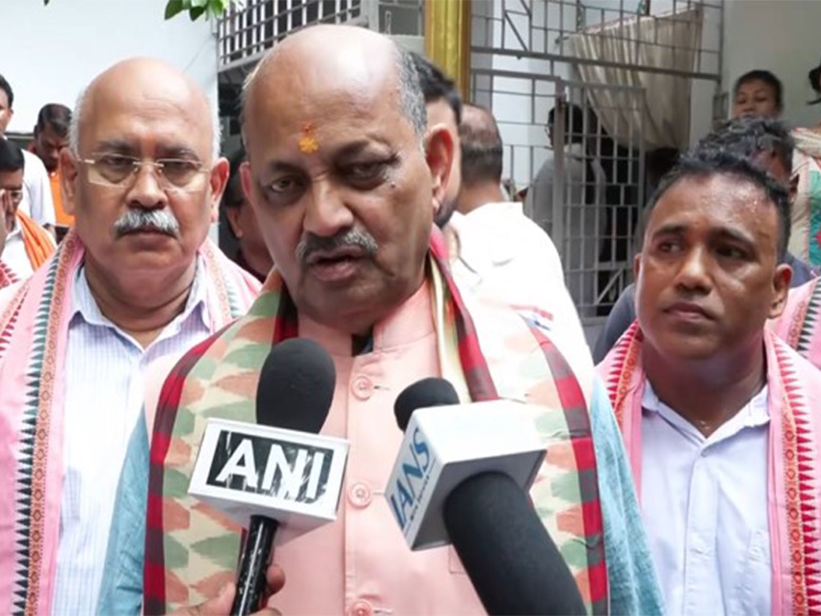 Odisha BJP President and Rajya Sabha MP Manmohan Samal (Photo/ANI)