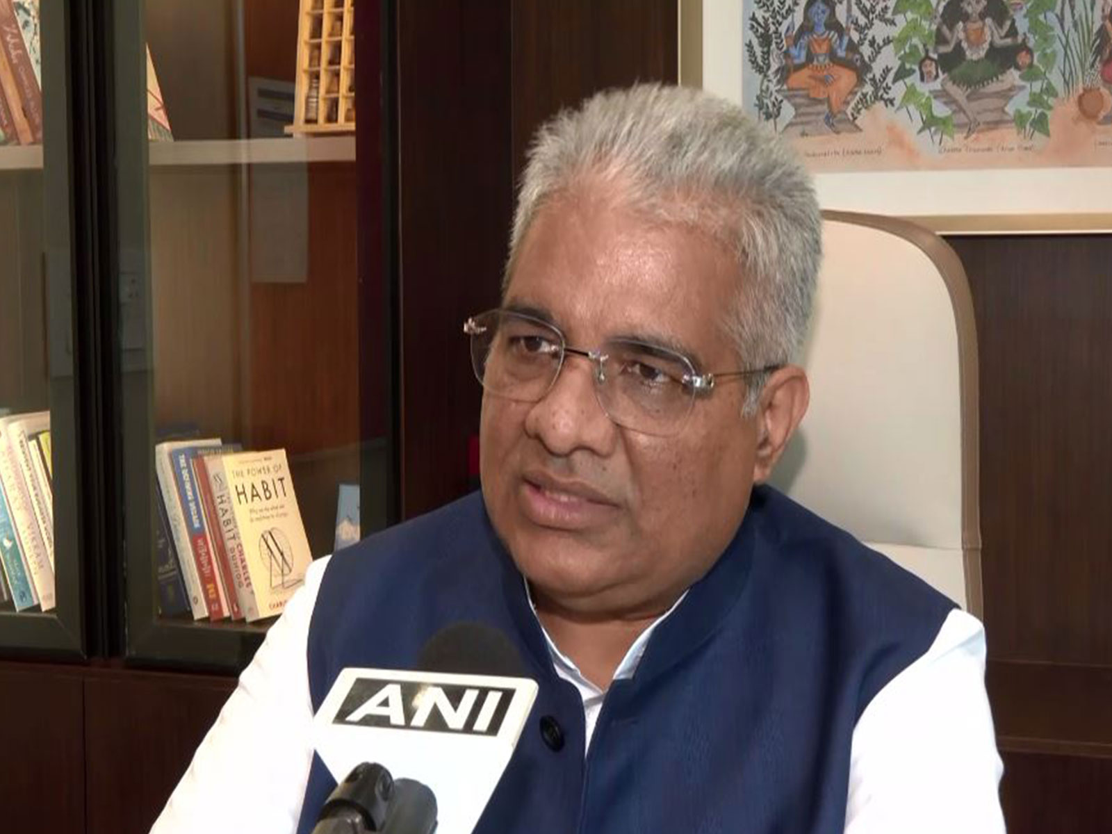 Union Minister for Environment, Forest & Climate Change, Bhupender Yadav (Photo/ANI)