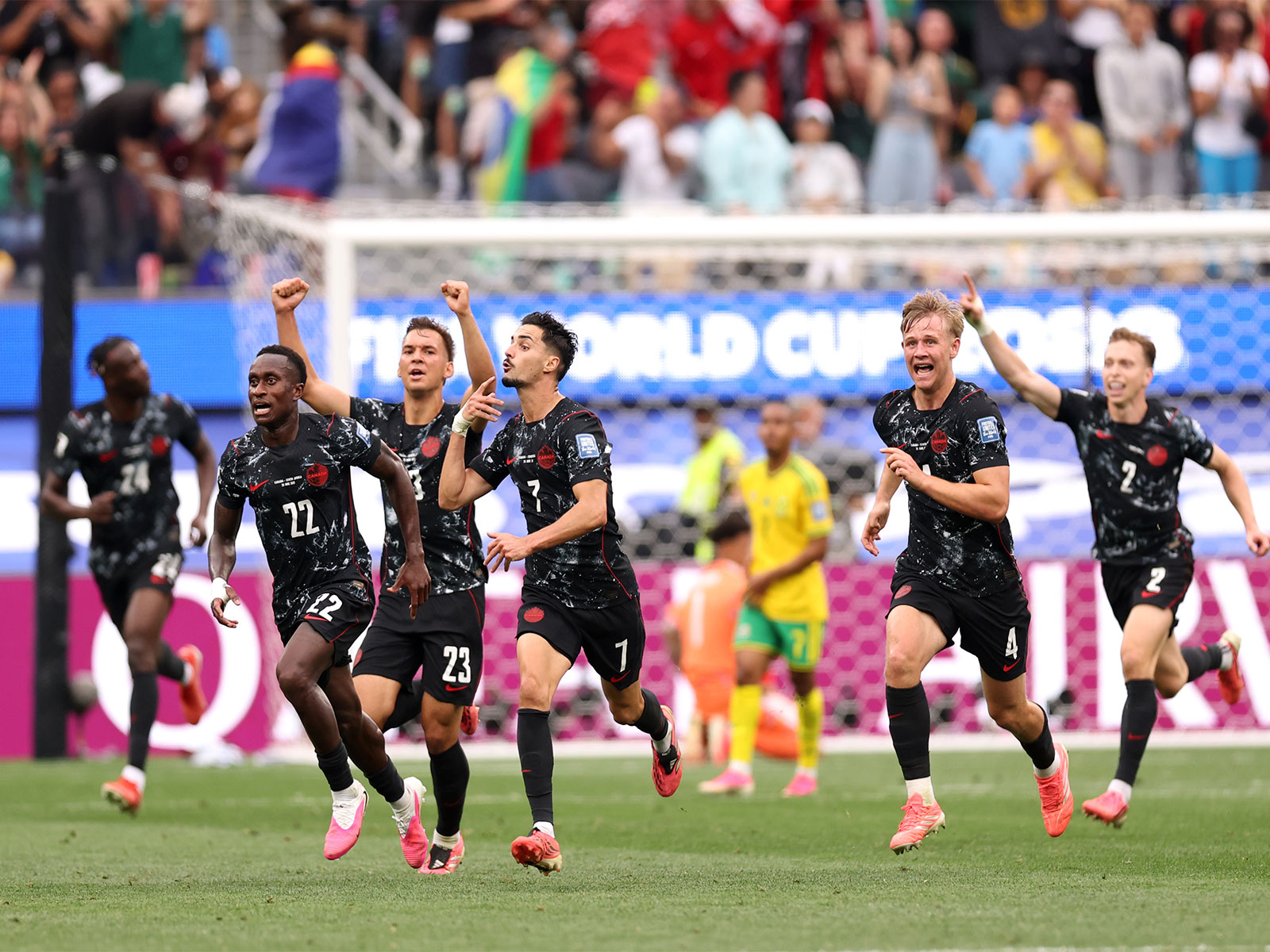 Canada players. (Photo:X/@FIFA) 