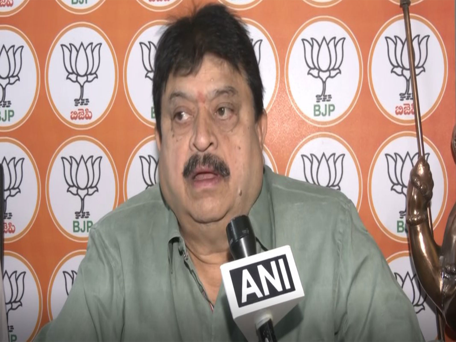 Telangana BJP State President N. Ramchander Rao (Photo/ANI)