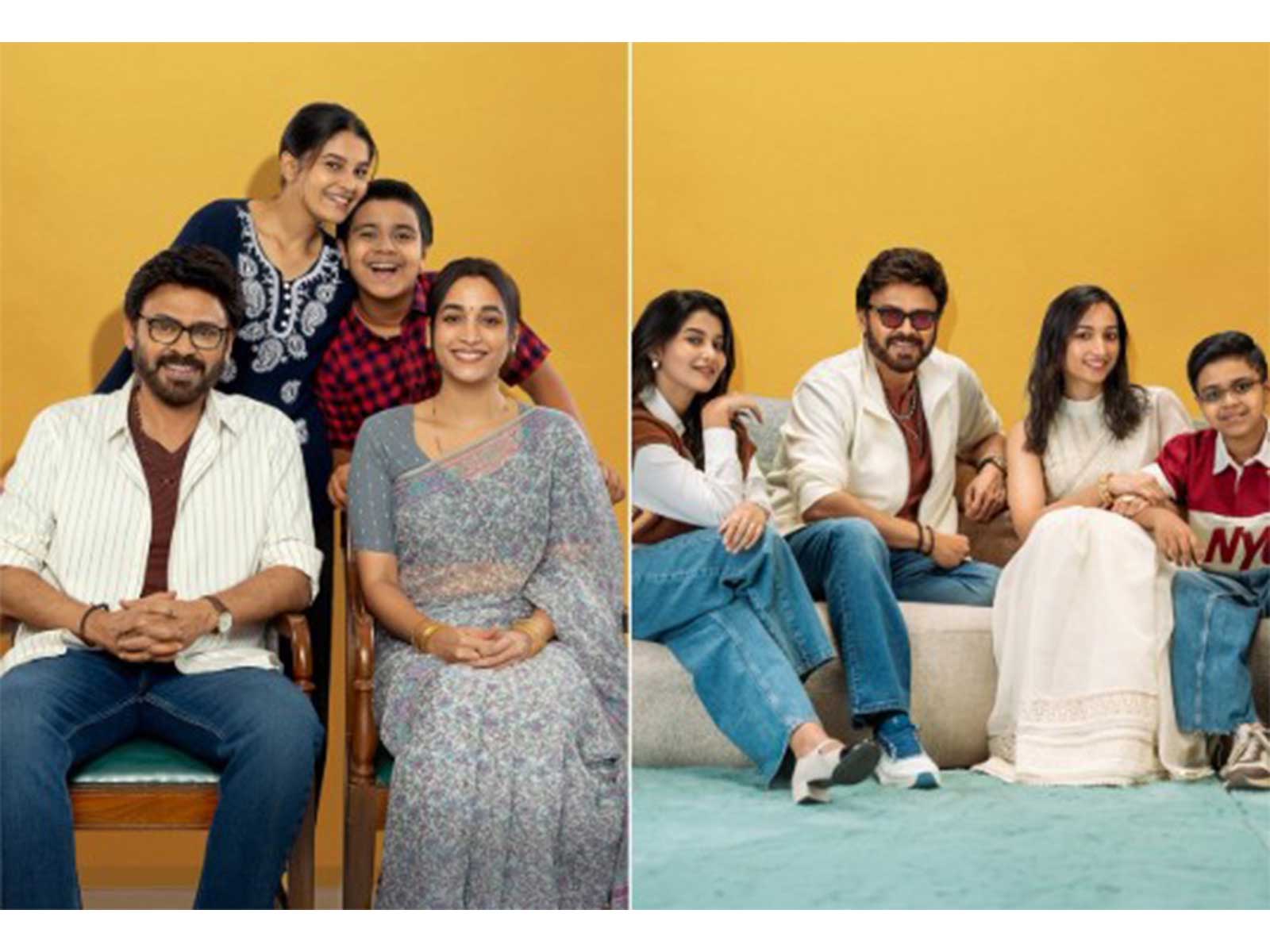 Aadarsha Kutumbam House No: 47 - AK 47 posters (Photos/instagram@haarikahassine)