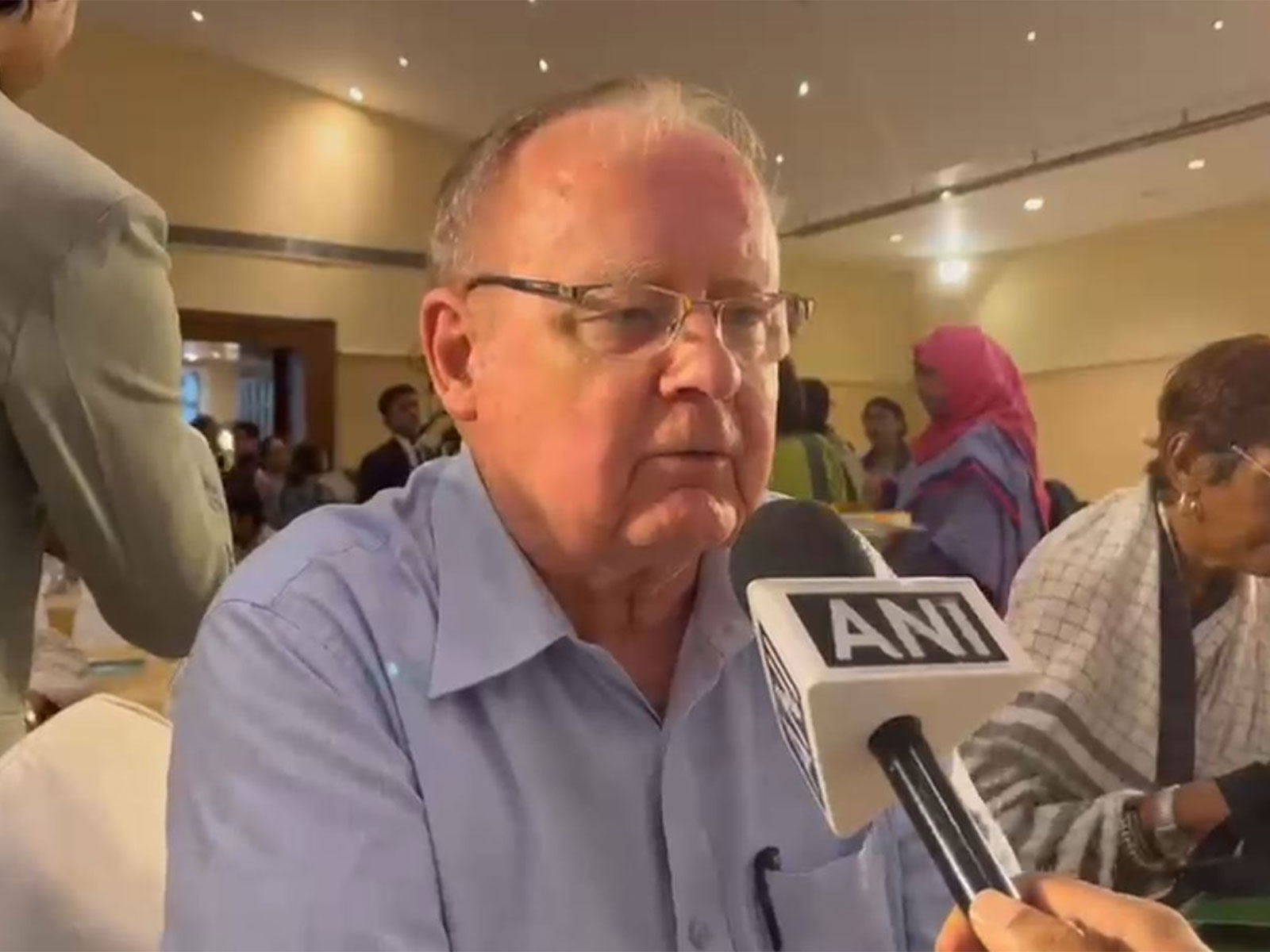 Julian Francis, a British humanitarian and recipient of Bangladesh's Friends of Liberation War Honour. (Photo/ANI)