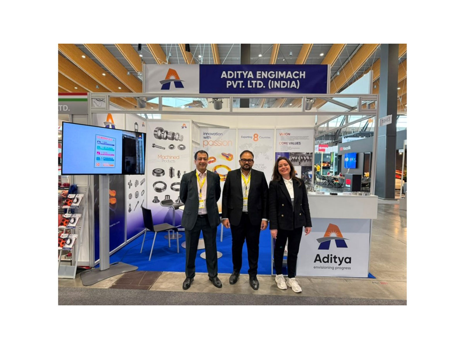 Maulik Shah took his forging company, Aditya Engimach, to one of the world's most exclusive forging exhibitions in Stuttgart