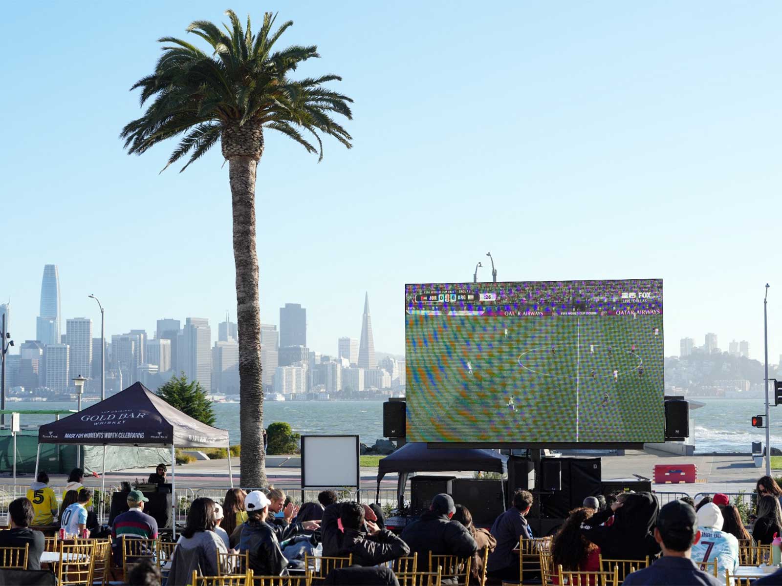 A FIFA World Cup 2026 fan zone in the San Francisco Bay Area (Photo: IMAGN IMAGES via Reuters)