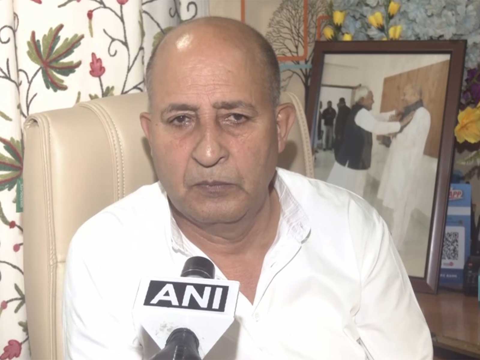 Jammu and Kashmir Janata Dal (United) president GM Shaheen (Photo/ANI)