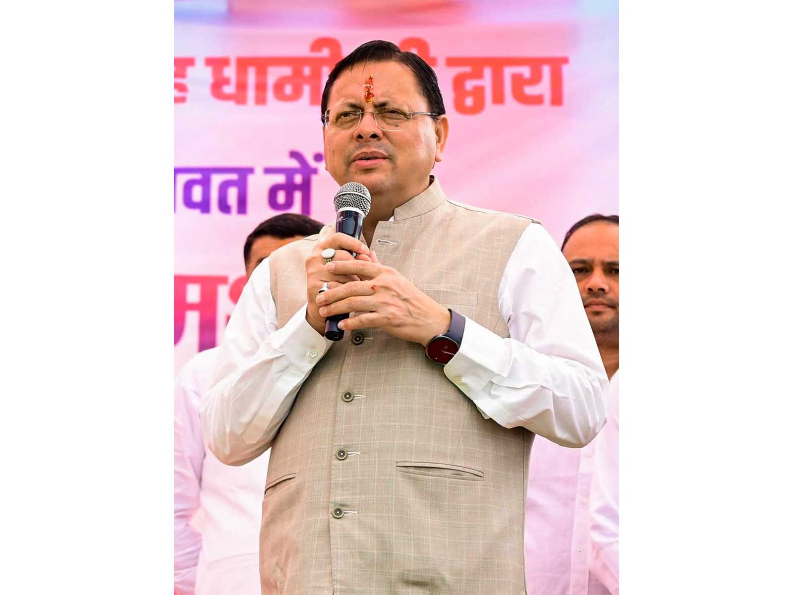 Uttarakhand Chief Minister Pushkar Singh Dhami, (Photo/ANI)