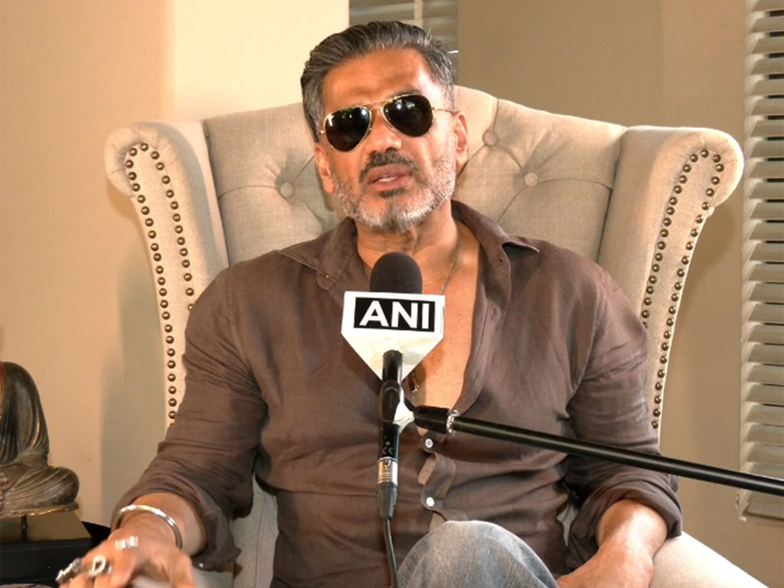 Actor Suniel Shetty (Photo/ANI)