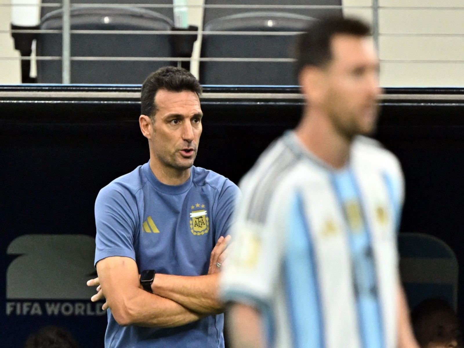 Argentina coach Lionel Scaloni (Photo: IMAGN IMAGES via Reuters)