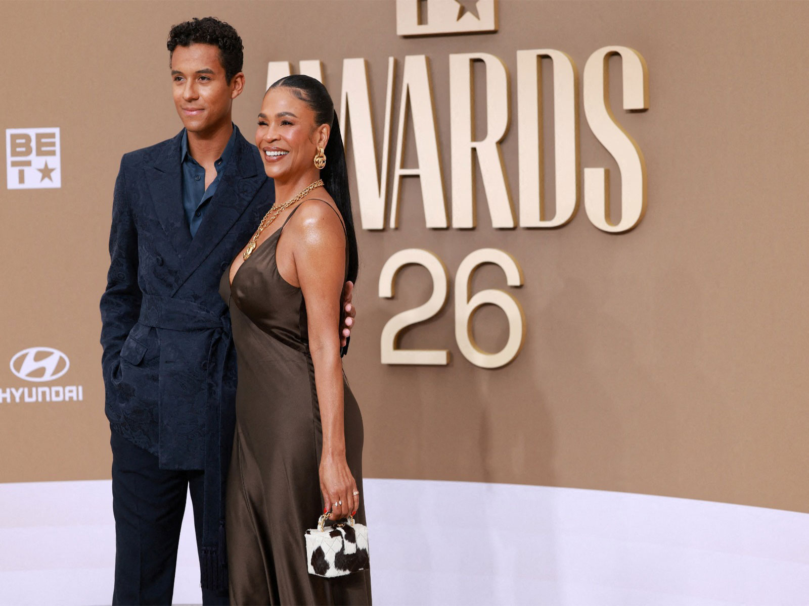 'Michael' actors Jaafar Jackson, Nia Long (Photo/Reuters)