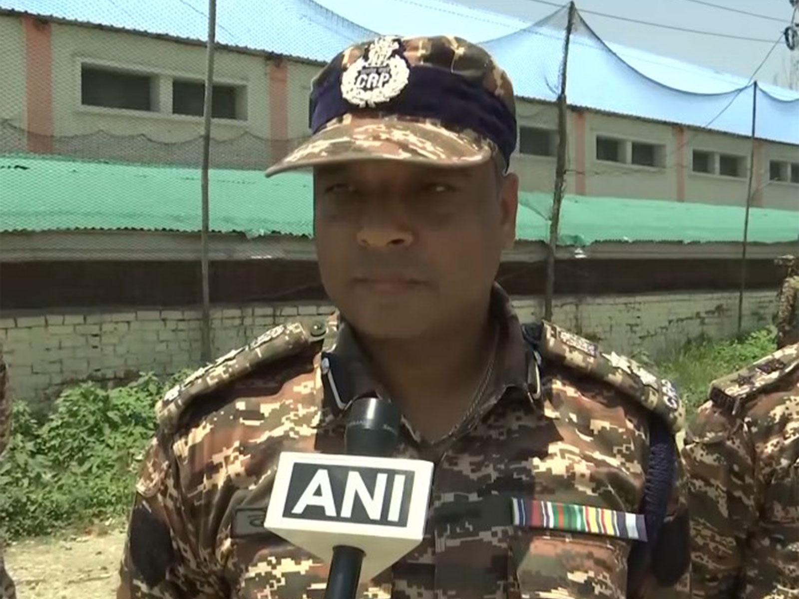 Commandant of the 46th Battalion of the CRPF, Devendra Pal (Photo/ANI)