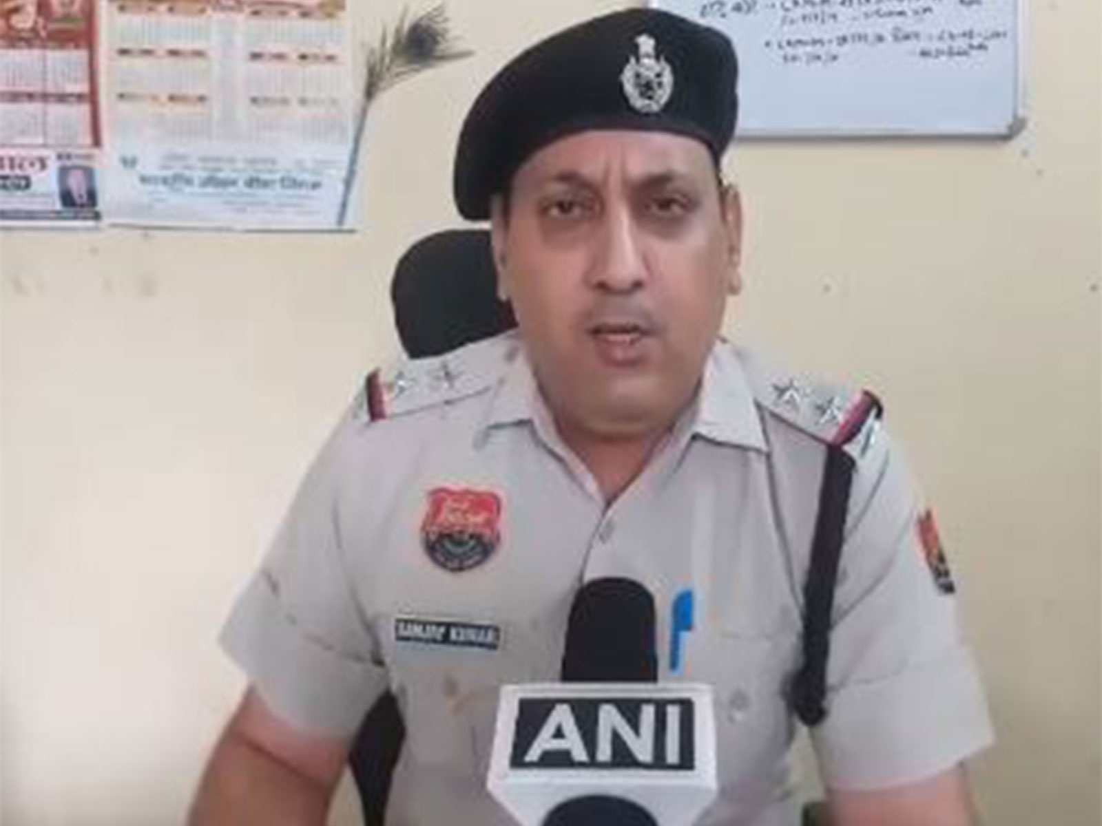 Police Outpost In-charge Sanjay Sharma (Photo/ANI)