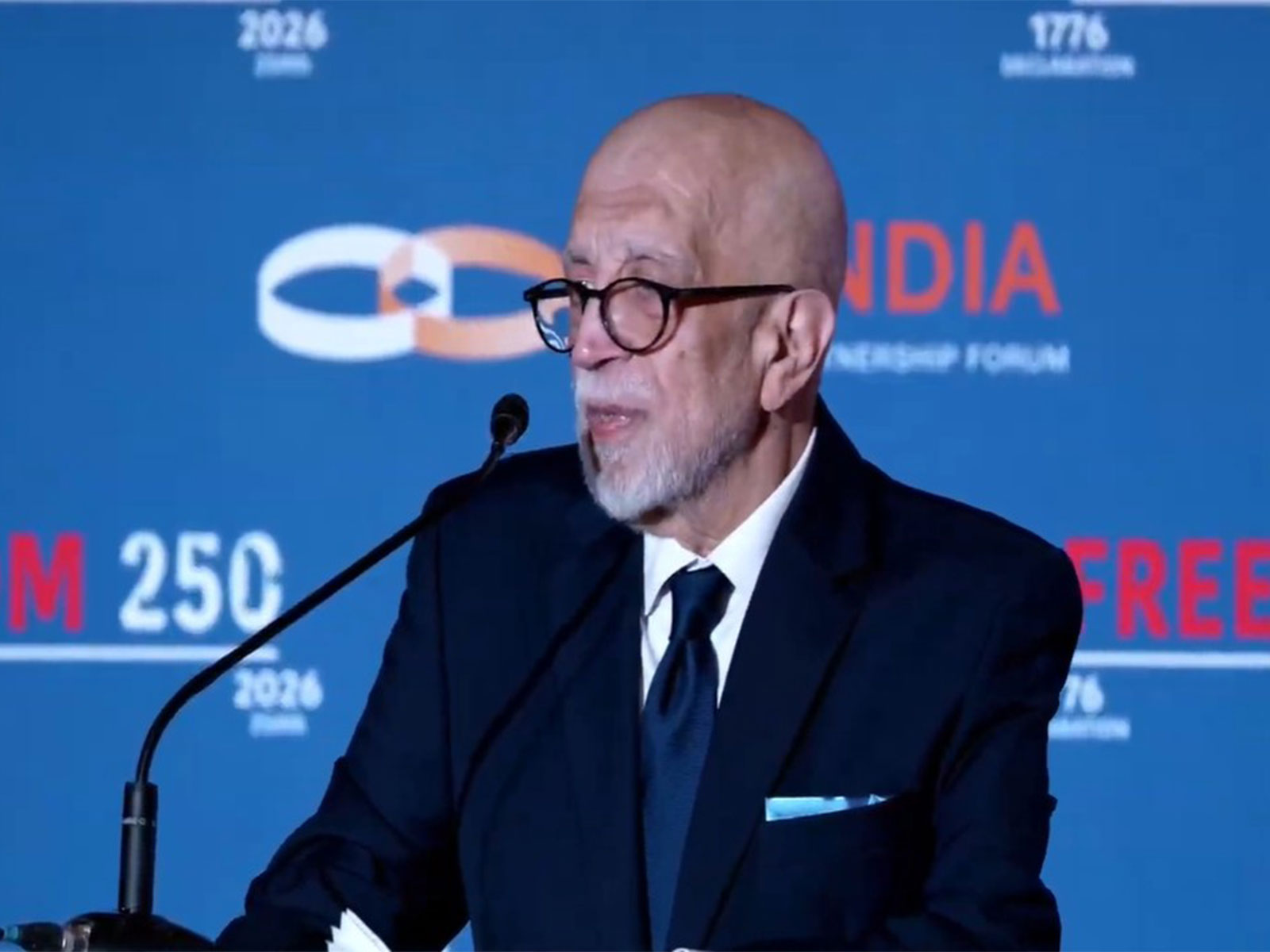  USISPF's Honorary Senior Advisor Al Mason (Photo/YouTube/USISPF)
