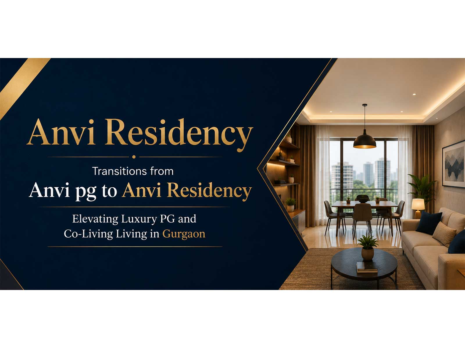 Anvi Residency Transitions from Anvi PG to Anvi Residency, Elevating Luxury PG and Co-Living Living in Gurgaon