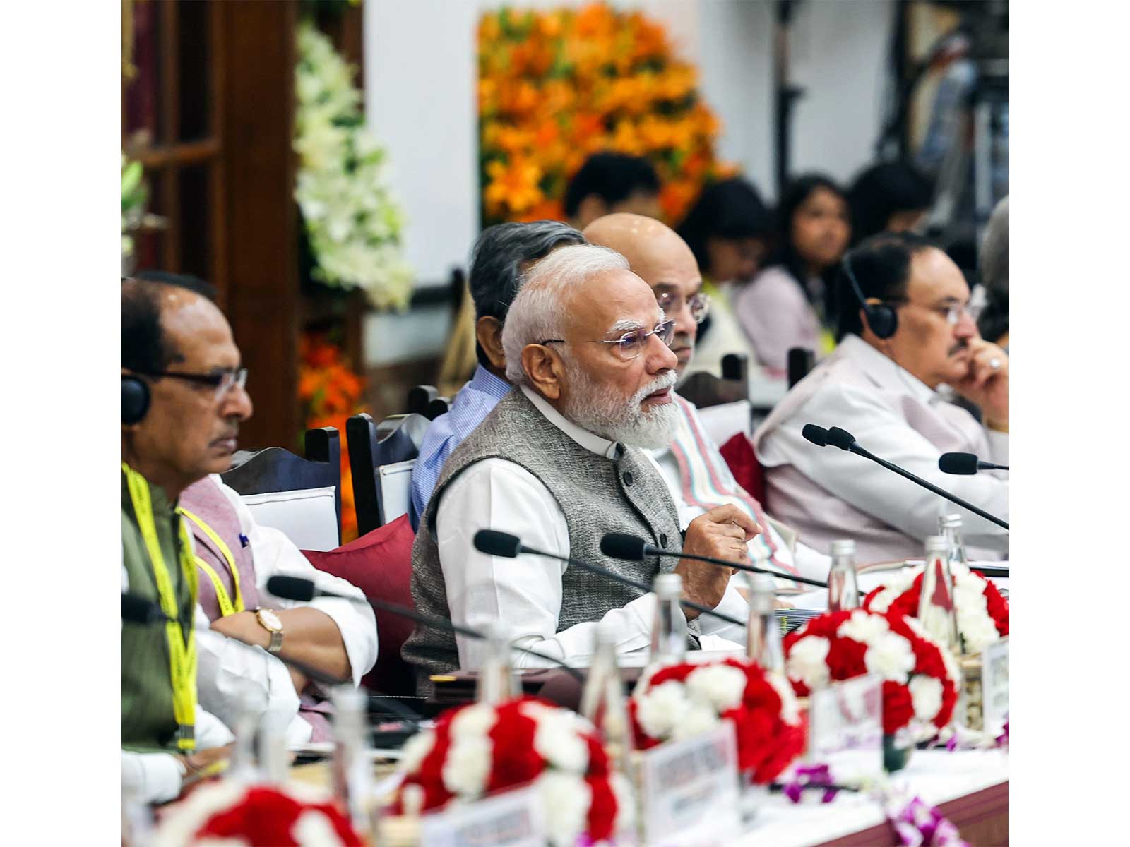Prime Minister Narendra Modi during Niti Aayog meeting (File Photo/ANI) 