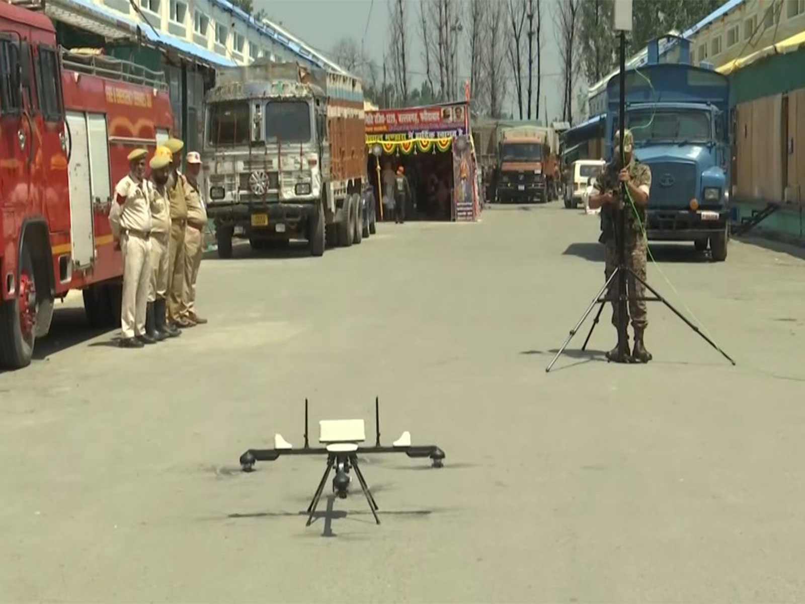 Security arrangememts (Photo/ANI)