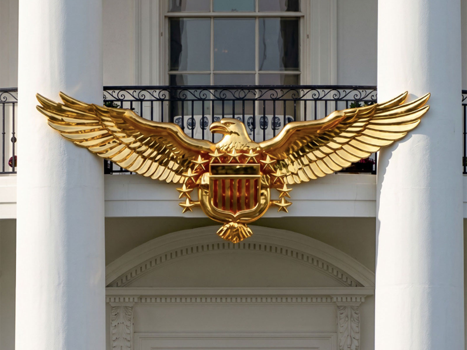 Image of an AI-generated golden eagle shared by US President Donald Trump (Photo/Truth Social/@realDonaldTrump)