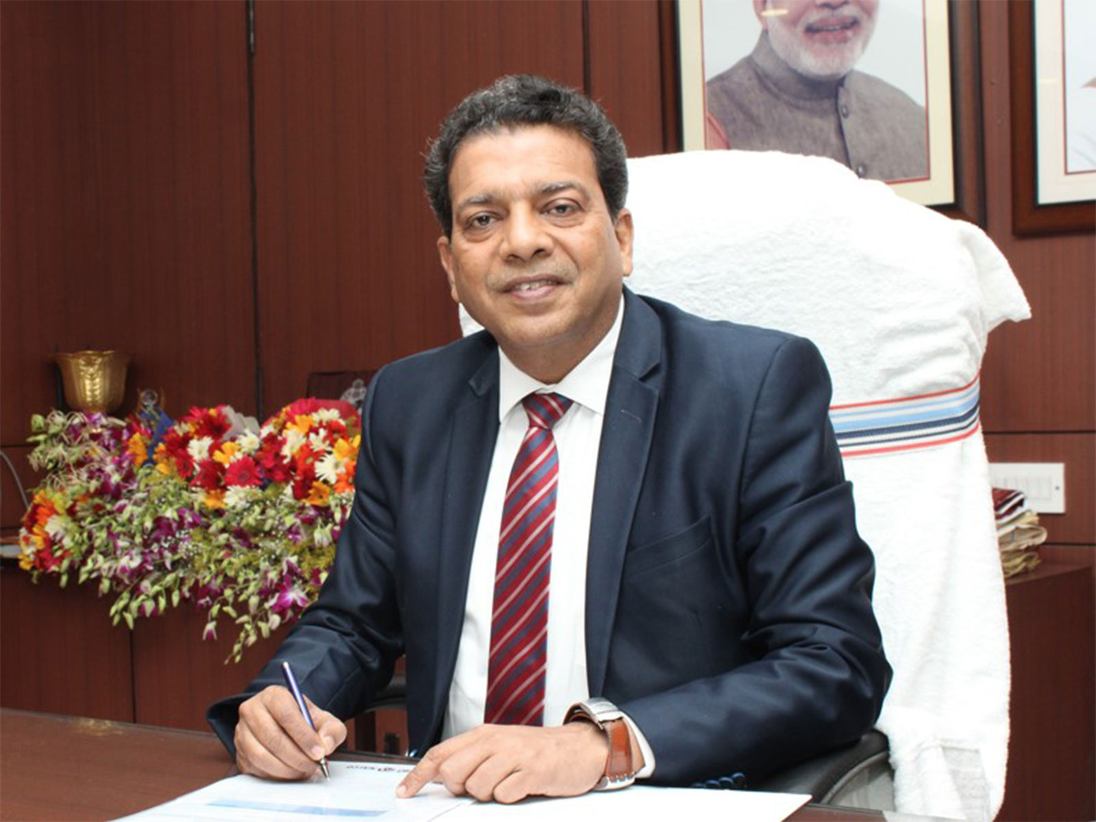 NALCO Chairman and Managing Director Brijendra Pratap Singh (Photo-Nalco)