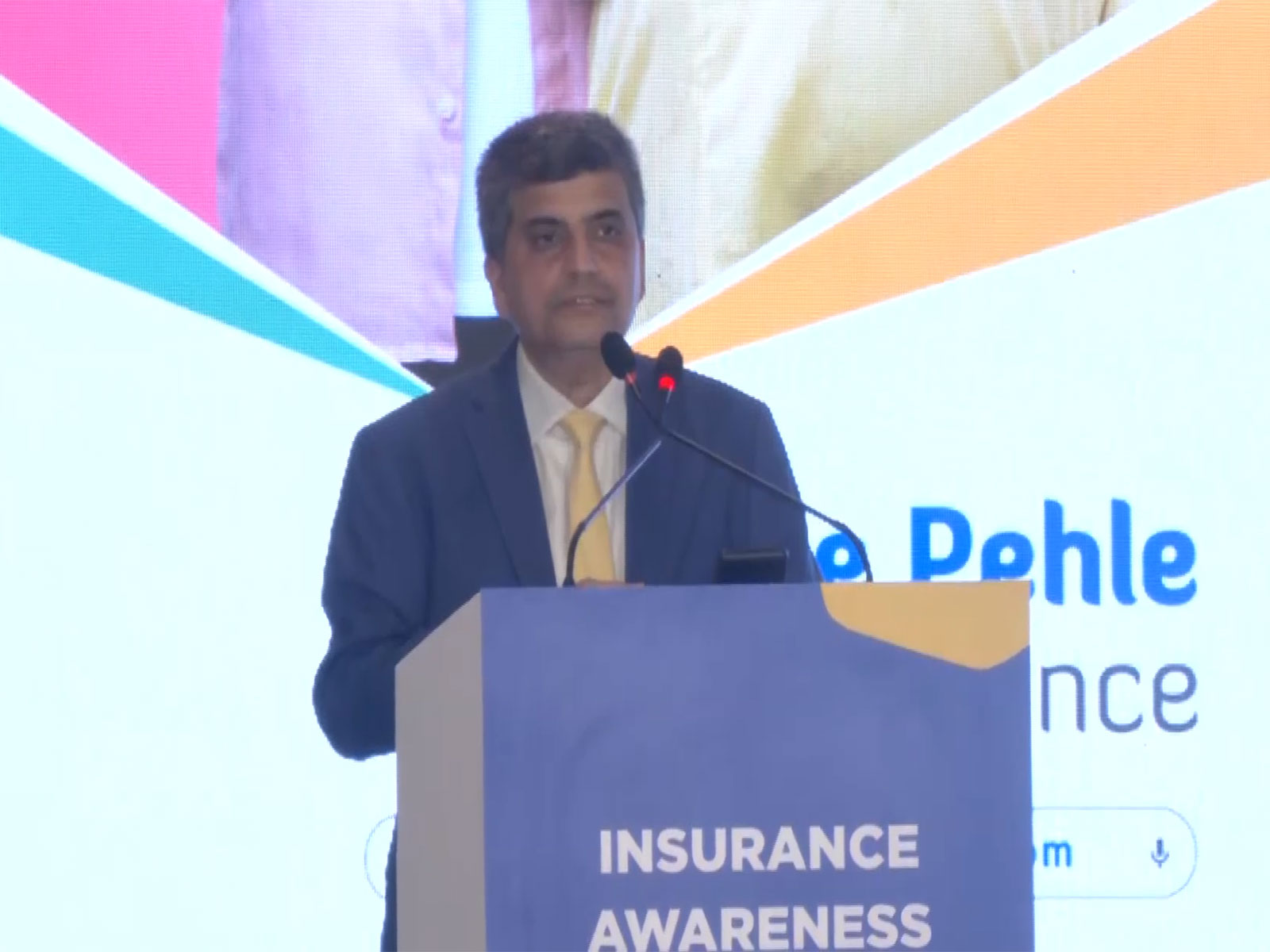 Insurance Regulatory and Development Authority of India (IRDAI) Chairman Ajay Seth (Photo/ANI)