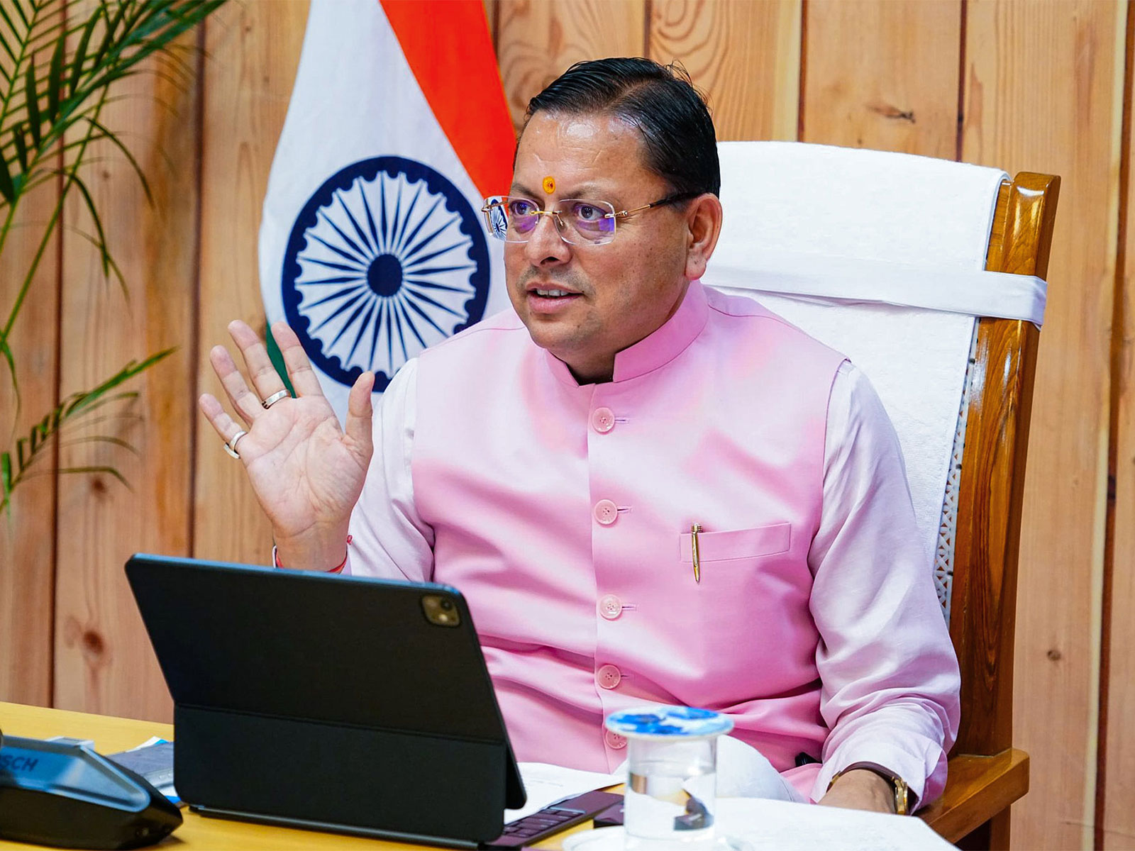 Uttarakhand CM Pushkar Singh Dhami (Photo/ANI)