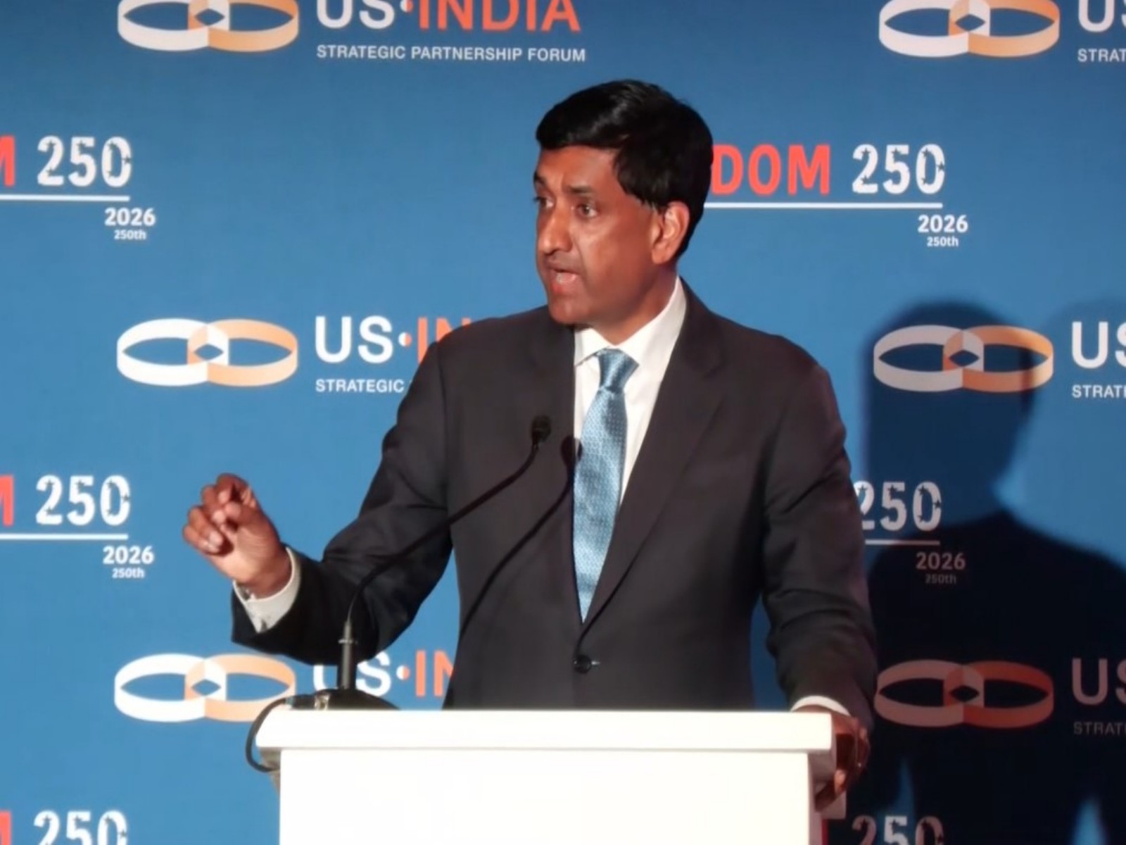 Democrat Congressman Ro Khanna (Photo/YouTube/USISPF)
