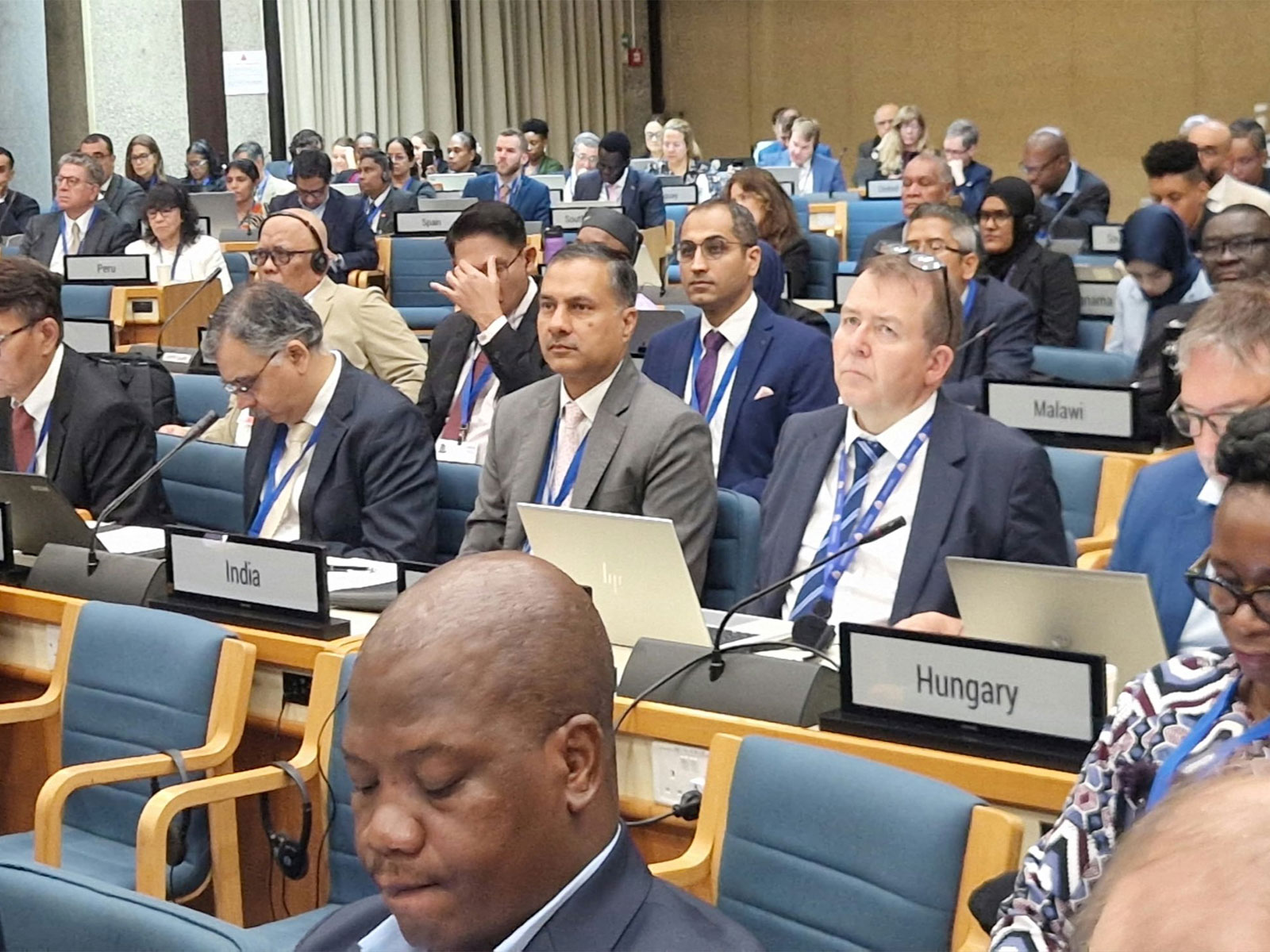 India's delegation participates in the Informal Heads of Delegation meeting in Nairobi ahead of the INC 5.4 negotiations on plastic pollution. (Photo: X/@IndiainKenya)